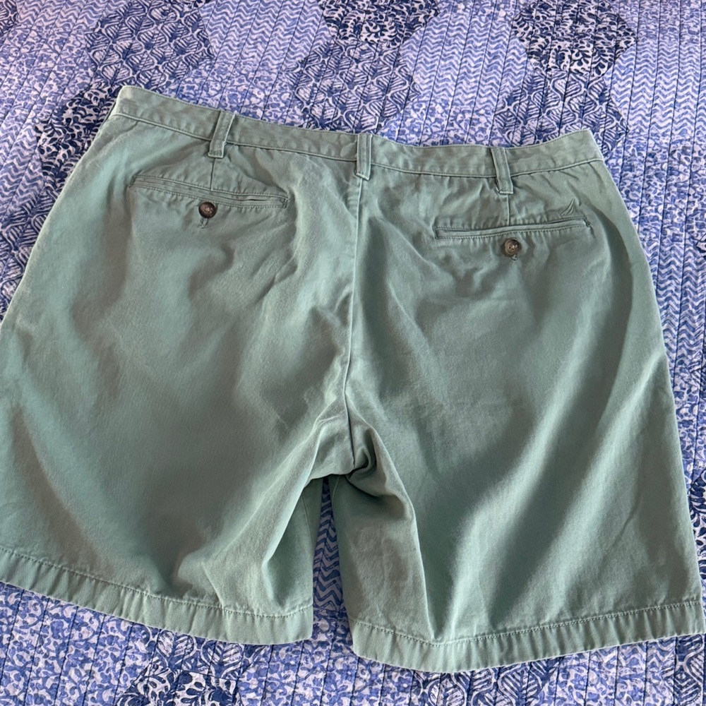 Nautica Men's Green “the deck short” Shorts classic fit 38w - Picture 7 of 7